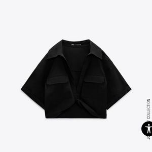 Zara Crop Top with Knot